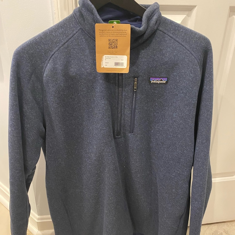 Patagonia Better Sweater 1/4zip Men’s Xl